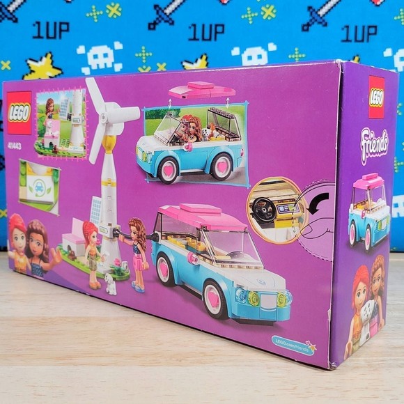 Lego Friends Olivia's Electric Car #41443 Building Toy 183 pcs New and Unopened - Picture 3 of 12
